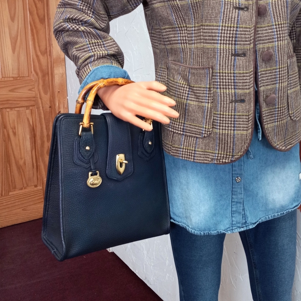 Dooney & Bourke Vintage Arrowhead Collection: North/South Tote, 1996 - Picture 11 of 15